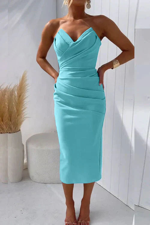 Florence - Backless Midi Dress