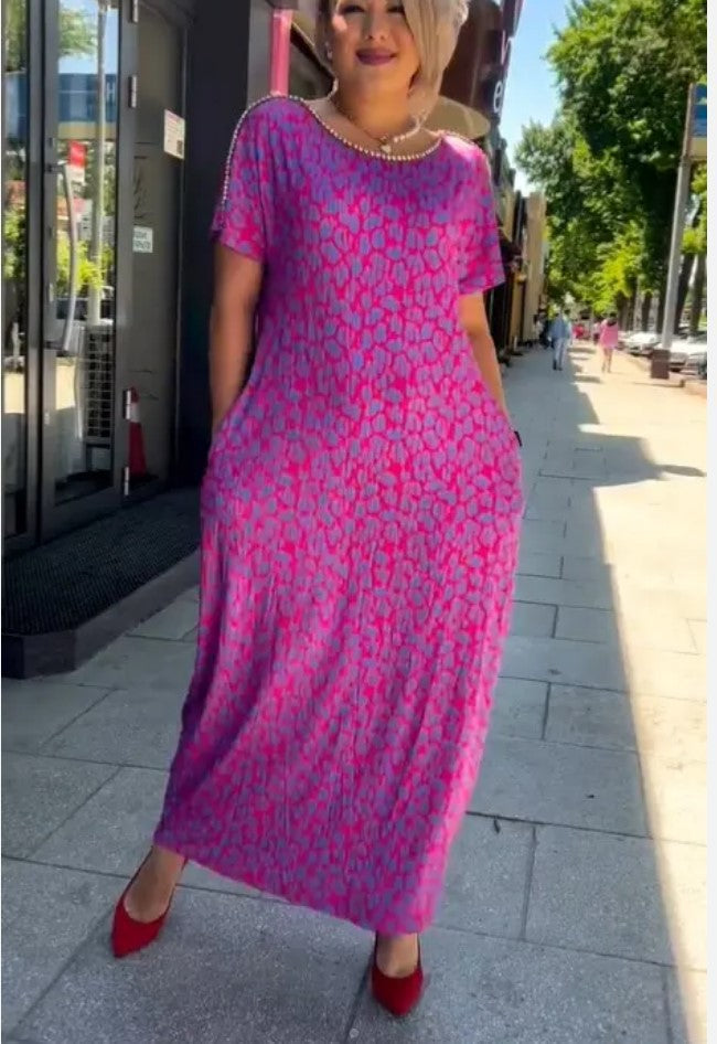 Xanthe | Fashionable Dress with Print