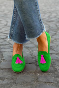 Women's Suede Tassel Loafers