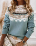 Isabelle - Nordic Elegance Knitted Sweater