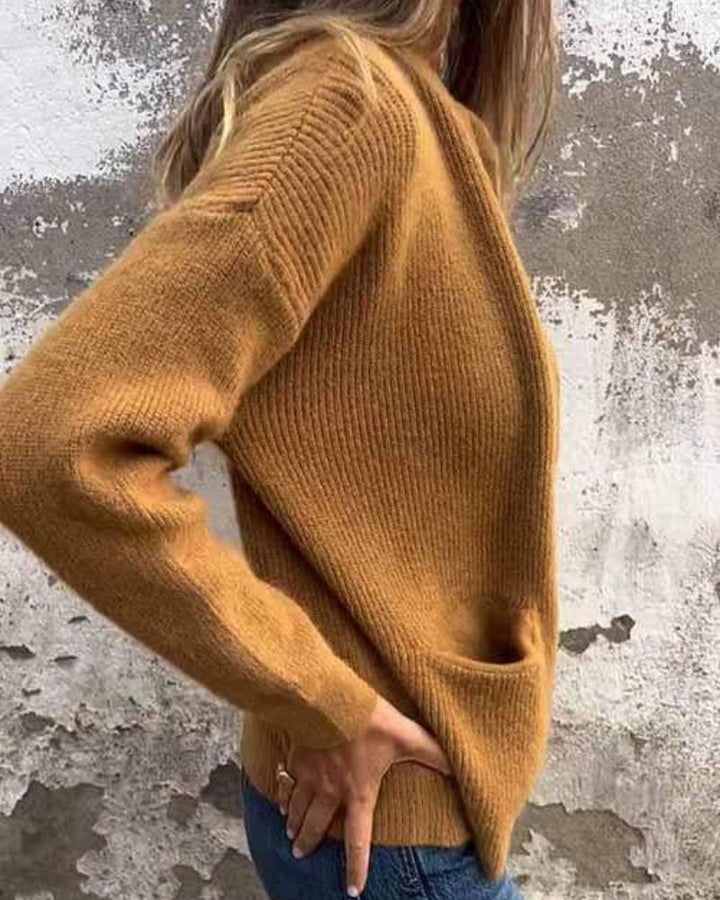 CALIVORA –WOMEN  COTTON KNITTED CARDIGAN