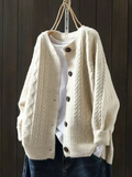 The Lorenza | Women's Cable Knit Cardigan