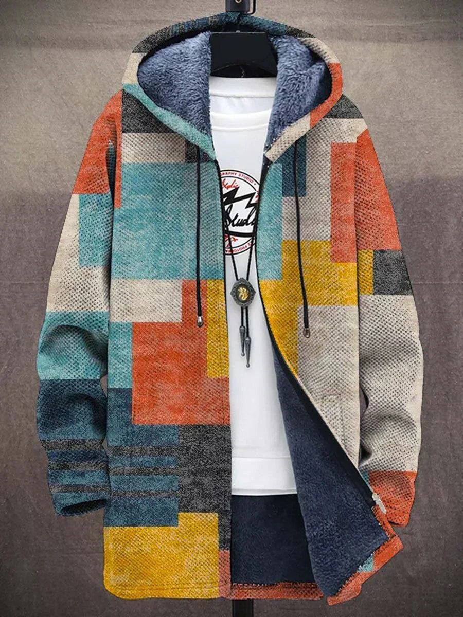CYRENTHIA – STYLISH PRINTED CARDIGAN WITH ELEGANT DESIGN