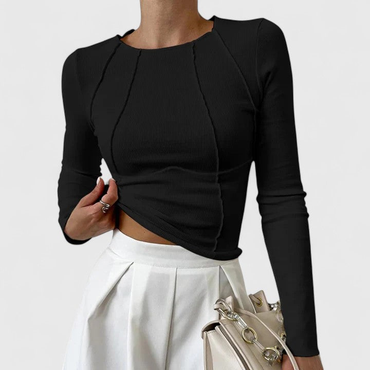 Eliza - Sleek Long Sleeve Sweater