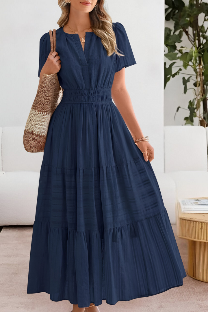 THESSALY – BREEZY BOHO DRESS WITH FLOWY CHARM