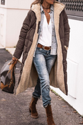 Sasha | Women's Reversible Sherpa Puffer Coat