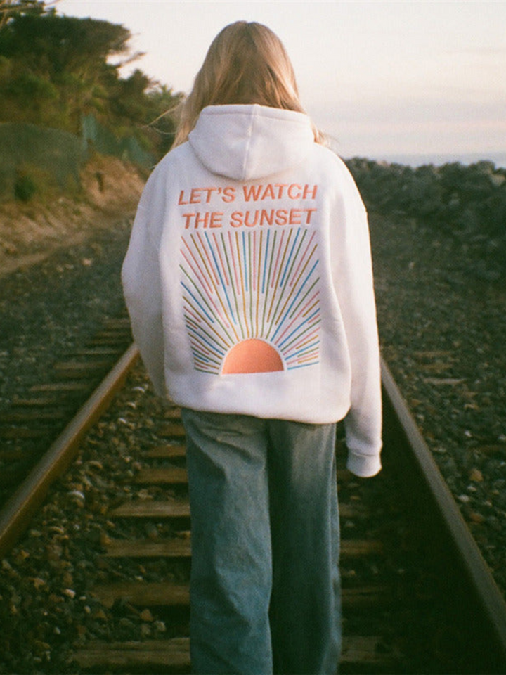 Fauna - Cozy Sunset Hoodie