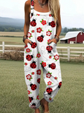 Isabella | Women's Wide Leg Overall Jumpsuit
