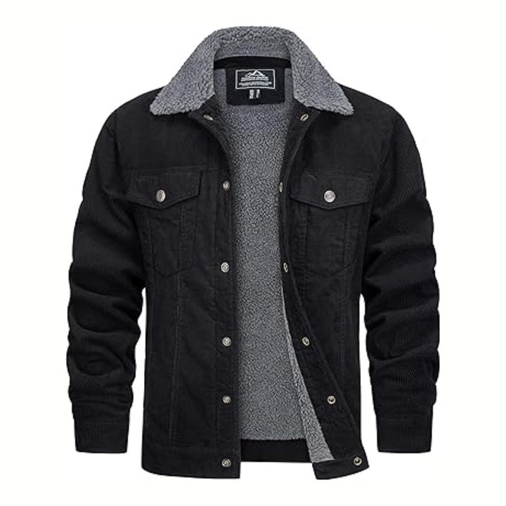 Borg - Men's Lined Winter Jacket