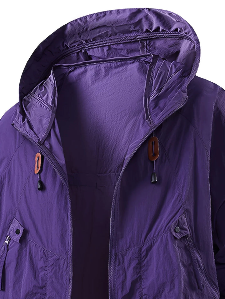 Dylan | Outdoor Waterproof Windbreaker Jacket with Adjustable Hood