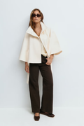 Evelyraen | Women's Belted Cape Coat