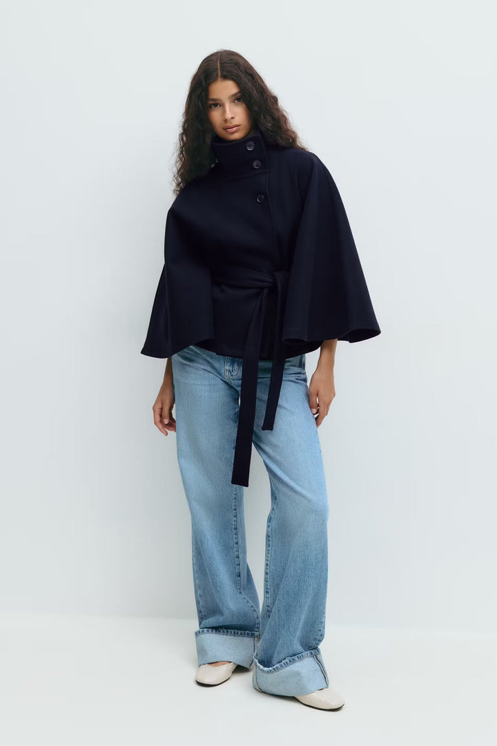 EVELYRAEN – ELEGANT WOMEN’S BELTED COAT