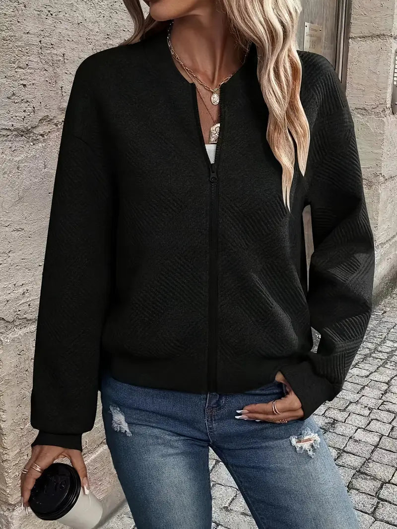 Seraphina – Spring Zipper Jacket