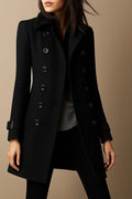 Bellamy | Women's Double-Breasted Wool-Blend Coat