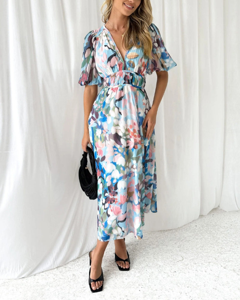 Elvira - Long Boho Style Dress