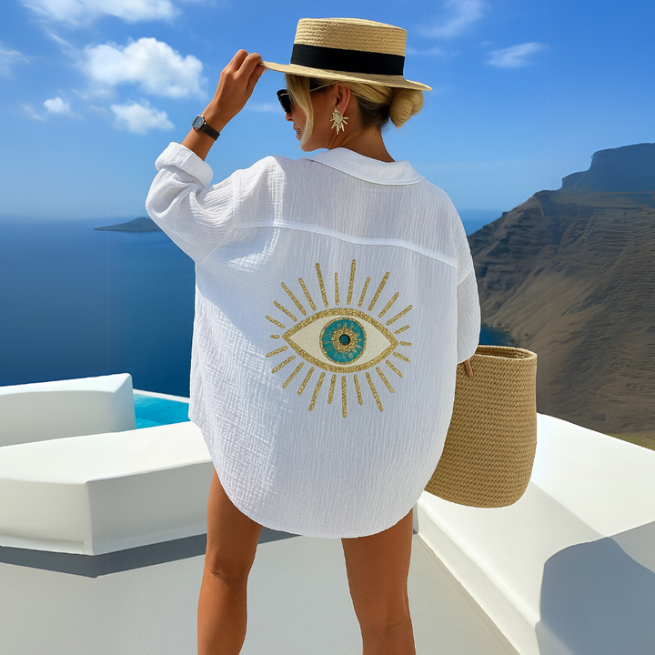 ZERINA – IBIZA STYLE CASUAL BLOUSE