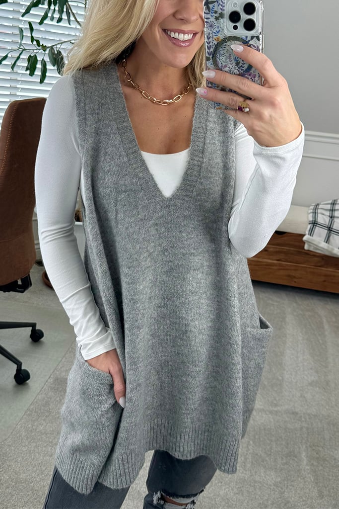 PALOMA – COZY POCKET SWEATER VEST
