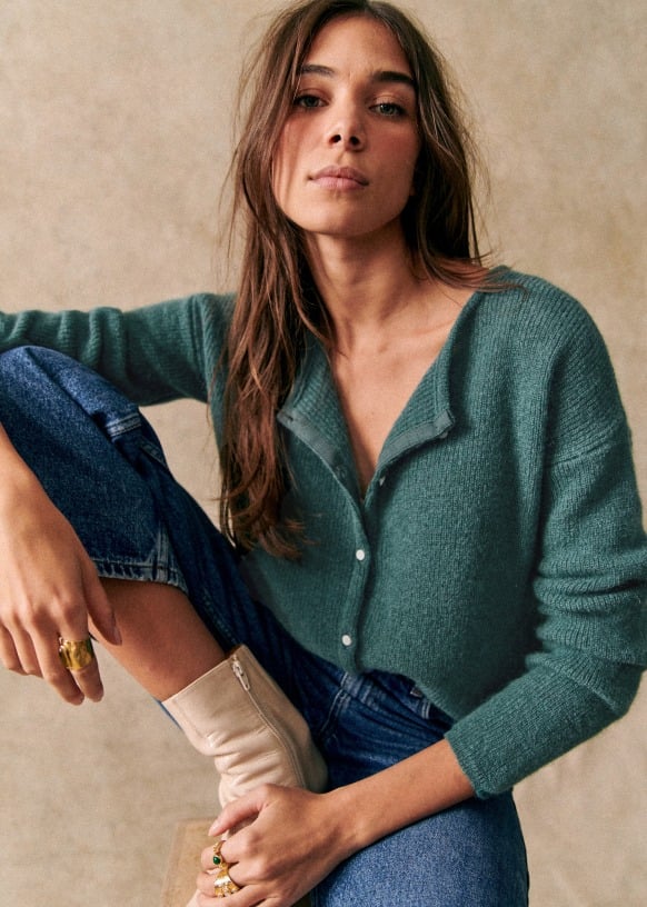 BRISLEY - HERITAGE COZY KNIT CARDIGAN