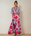 Ayana | Women's Floral Wrap Maxi Dress