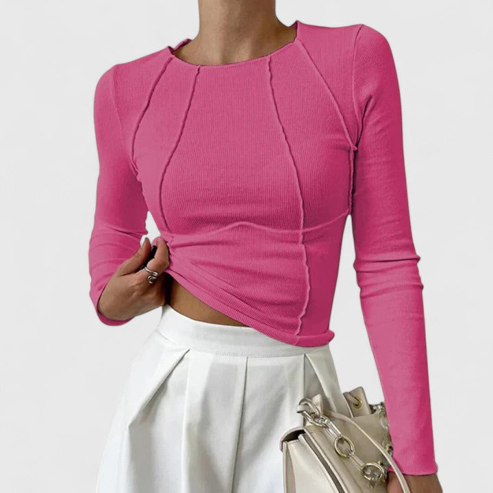 Eliza - Sleek Long Sleeve Sweater