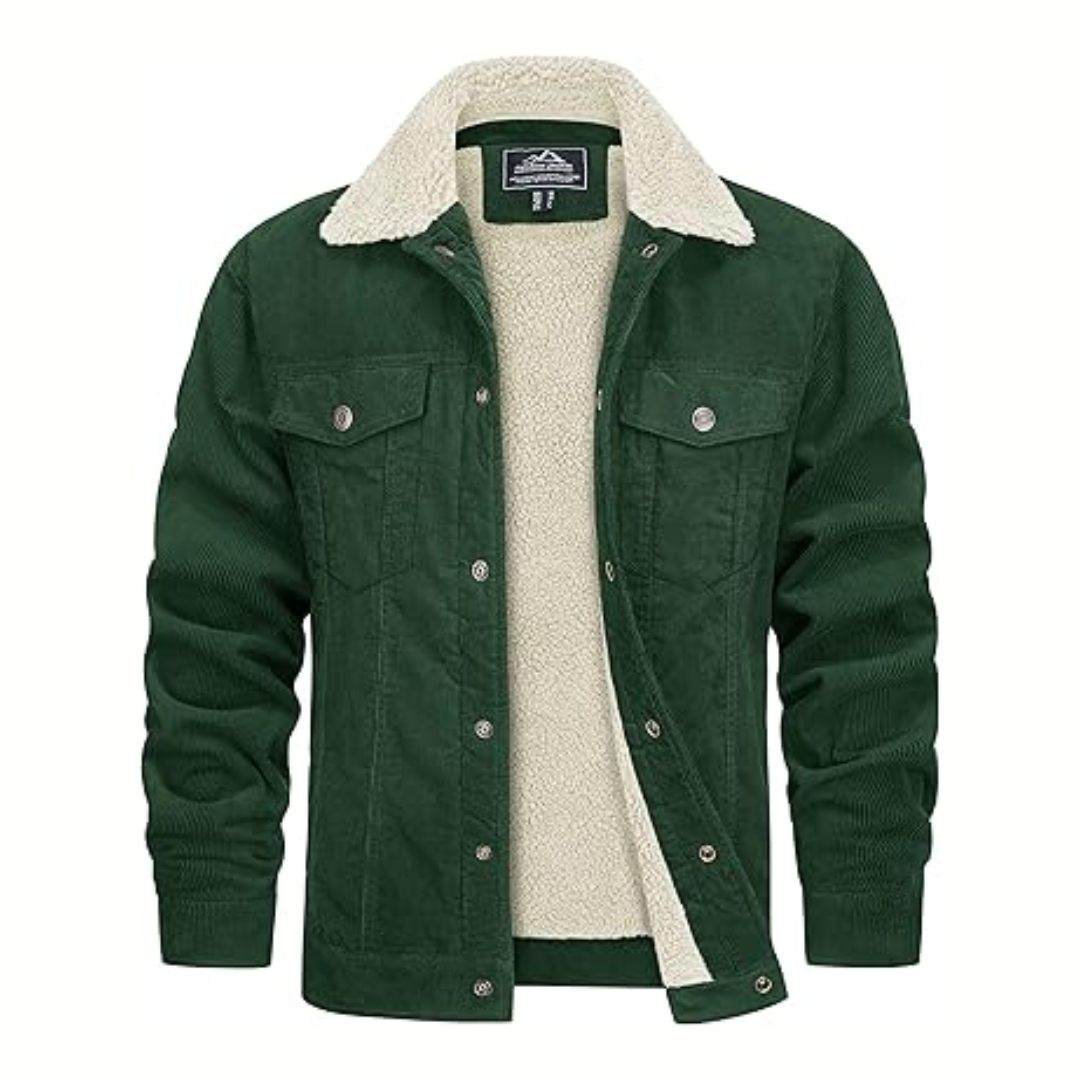 Borg - Men's Lined Winter Jacket