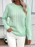 Talbot | Women's Cable Knit Crew Neck Sweater