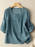 Veda | Women's Cotton Embroidered Blouse