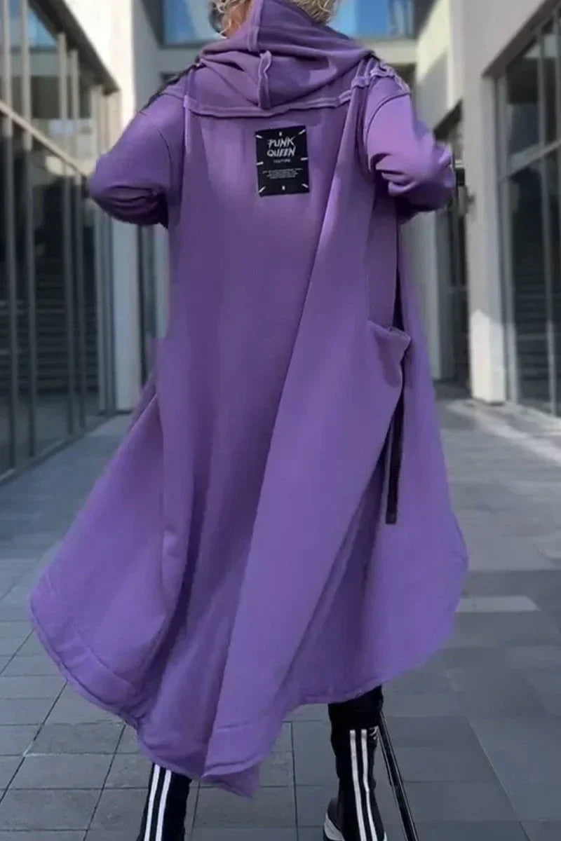 SERENYTHEA – LONG ZIP-UP HOODIE