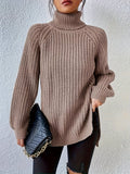 Isabella | Women's Chunky Knit Turtleneck Sweater