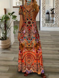 Aurora | Women's Paisley V-Neck Maxi Dress