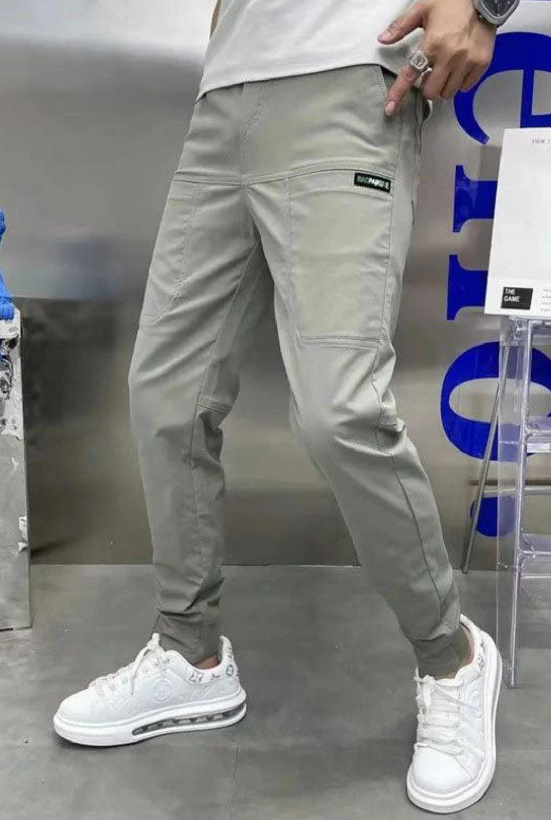 Leonardo  – Premium Stretch Cargo Trousers