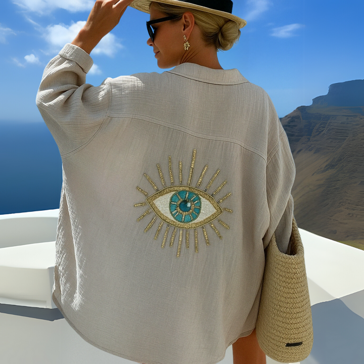 ZERINA – IBIZA STYLE CASUAL BLOUSE