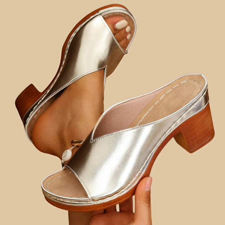 VERONA – LEATHER ORTHOPEDIC SANDALS