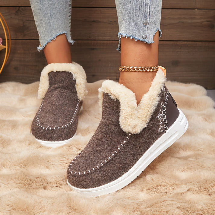 OrthoLuxe - Plush-Lined Shoes