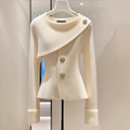 Lola | Women's Wool-Blend Asymmetric Blazer