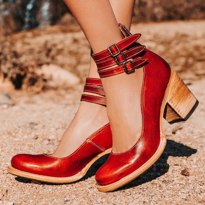 MARIA – ELEGANT VEGAN LEATHER HEELS FOR TIMELESS CONFIDENCE
