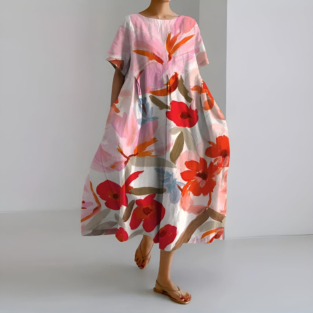 ARWEN – ELEGANT FLOWER DRESS