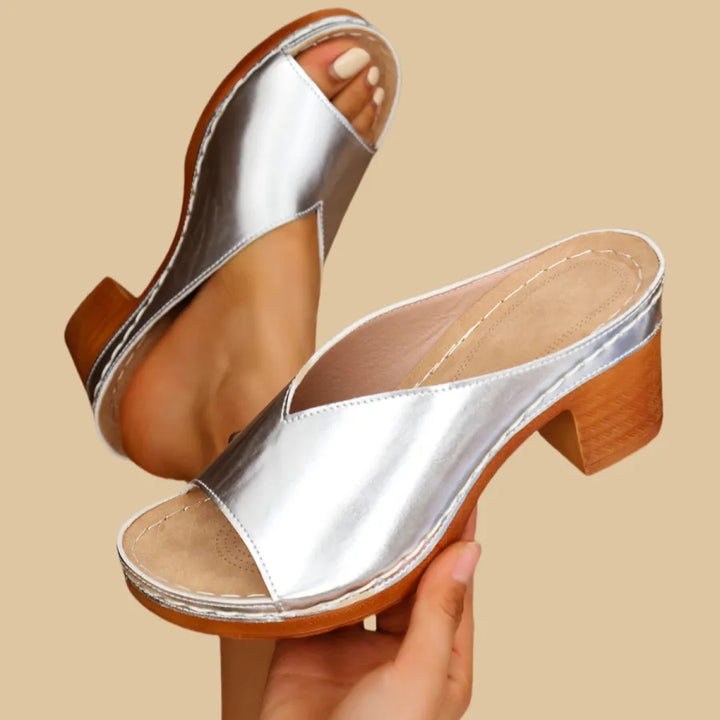 VERONA – LEATHER ORTHOPEDIC SANDALS