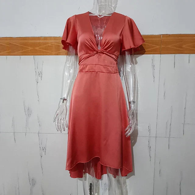 Eva - Rosewood Dress