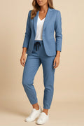 Thessa | Women's Blazer and Jogger Pants Set