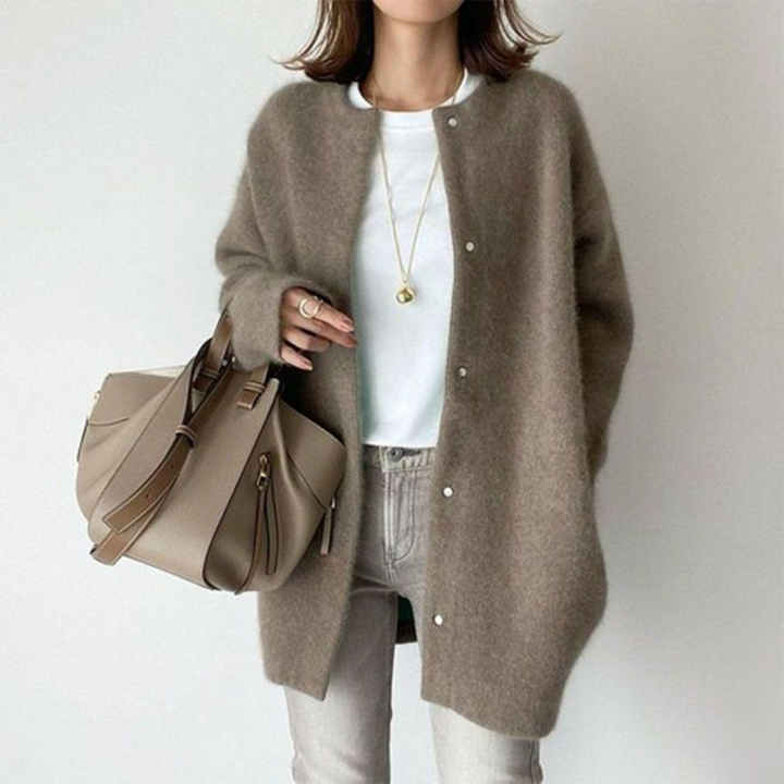 Clara - Soft Longline Knit Sweater