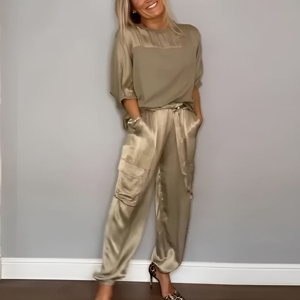 DAX – SILKY STYLE MATCH SET FOR EFFORTLESS CHIC