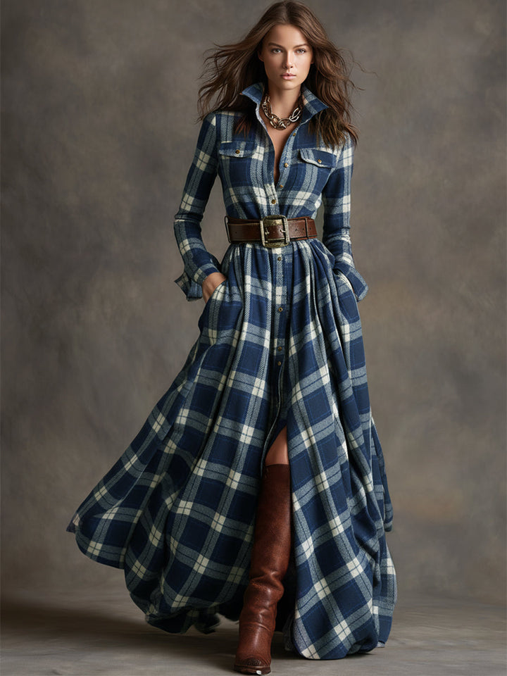 EVELYN – CLASSIC ELEGANT SHIRT DRESS