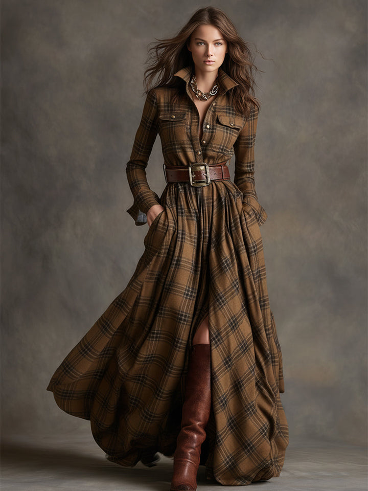 EVELYN – CLASSIC ELEGANT SHIRT DRESS