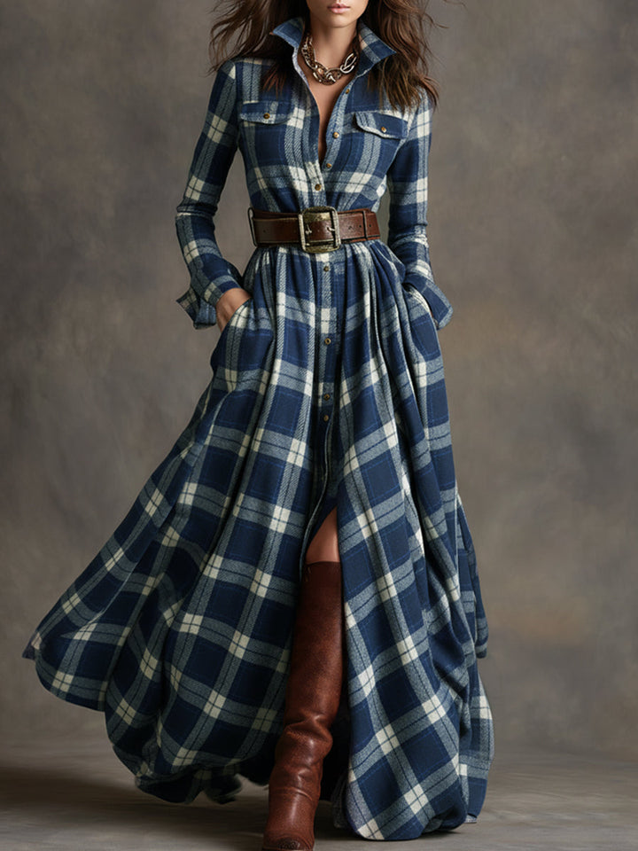 EVELYN – CLASSIC ELEGANT SHIRT DRESS