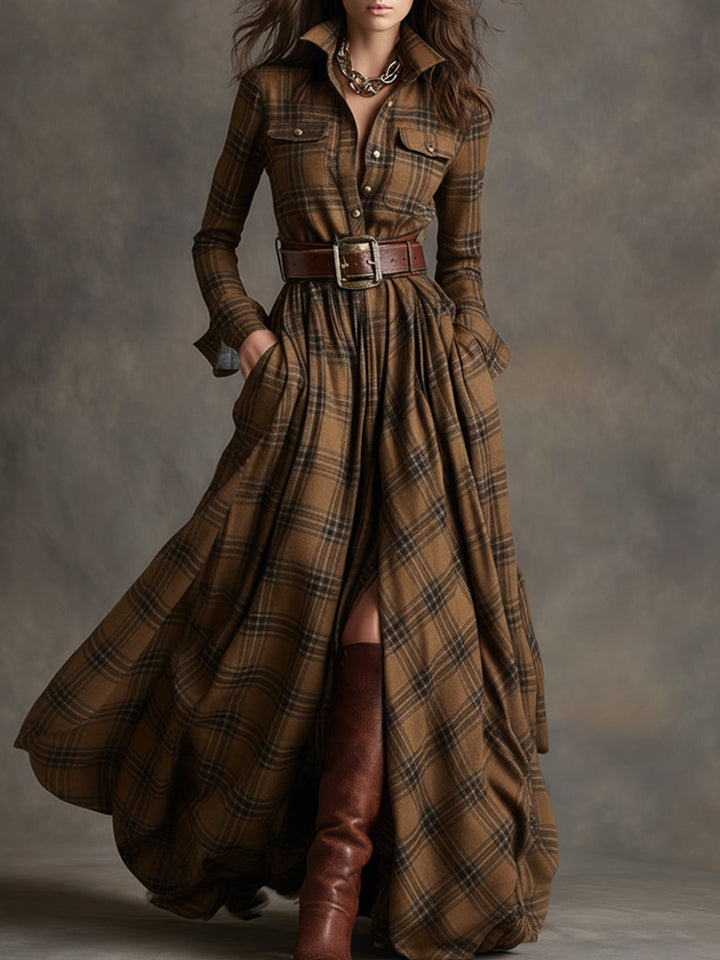 EVELYN – CLASSIC ELEGANT SHIRT DRESS