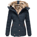 Grace | Women's Faux Fur Hood Winter Jacket