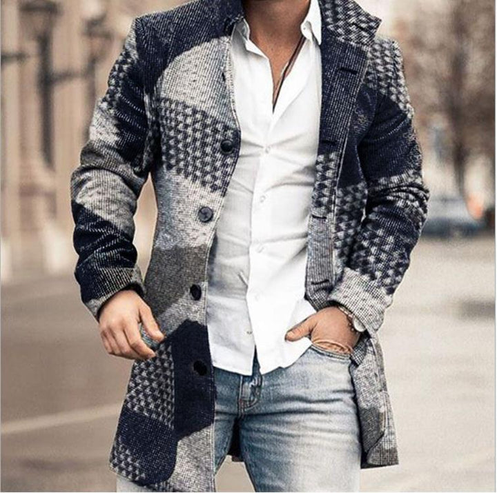 EMALIRA – LONG SLEEVE PLAID JACKET