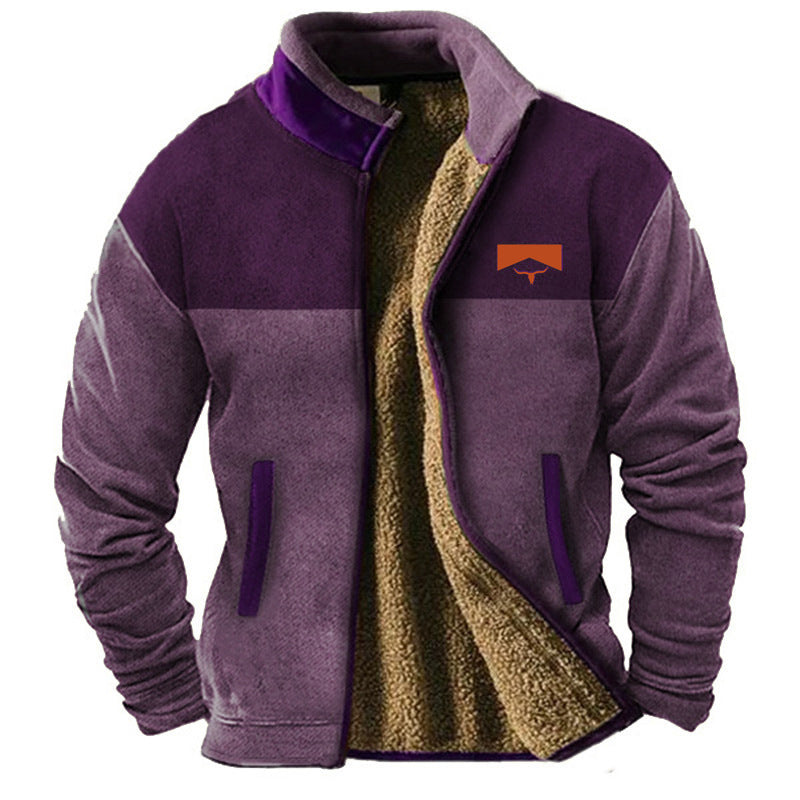 WAYNE – WESTERN FLEECE-LINED JACKET