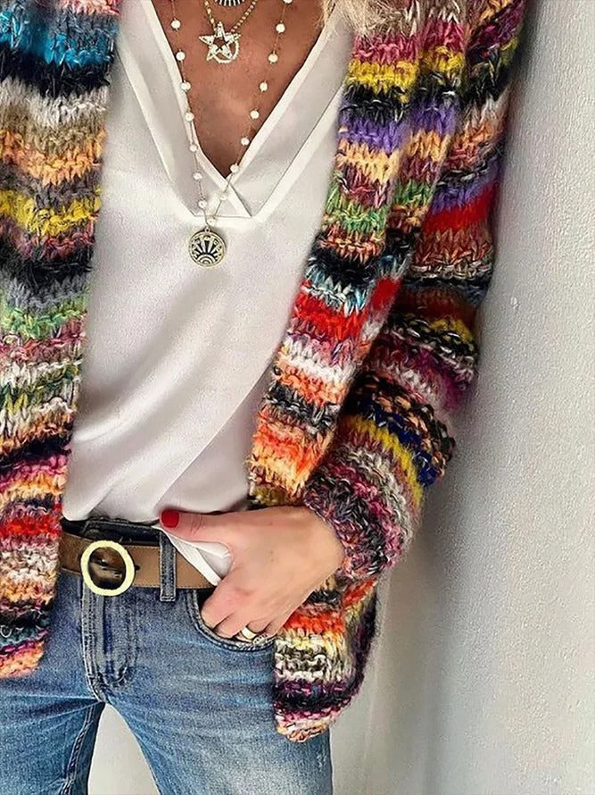 Fair Isle Icelandic Knit Pullover